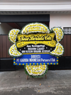 Papan Bunga Duka di Belawan Ii